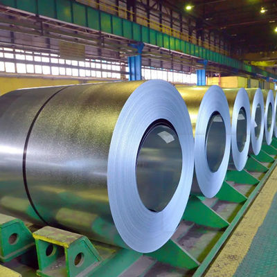 ISO9001 Coil di acciaio galvanizzato laminato a caldo per la costruzione 0.8*1250mm Larghezza