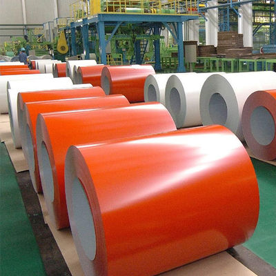 Certificato ISO9001 Color Ral personalizzato Preverniciato rivestito PPGL Color Coated Galvanizzato / Aluzinc Steel Strip Coil PPGI
