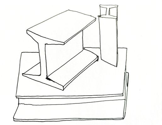 H BEAM in immenso stock A36 A572 A992 S235jr J0 J2 S355jr Q195 Q235 Q345 SS400 S45C con lunghezza 6-12m e standard DIN